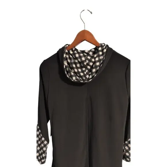 Ali Miles Petite Large Black & White Double Layer Top – NWT - Picture 5 of 5